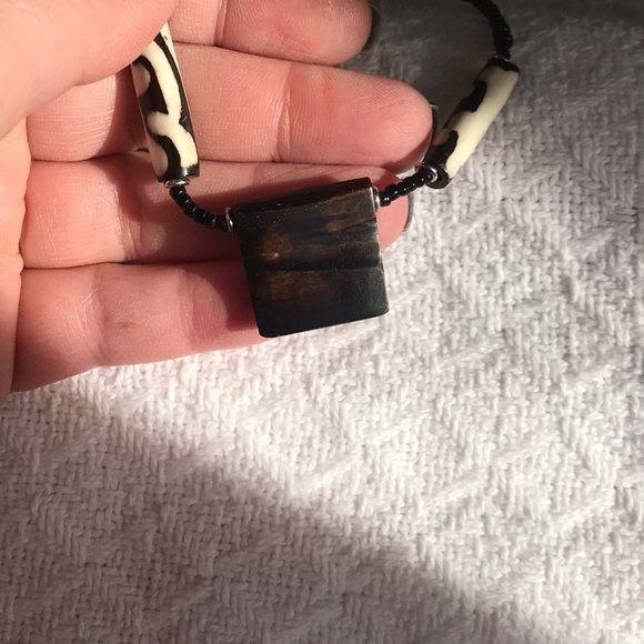 BoHo Handmade onyx bead and unknown stone. - Picture 4 of 6